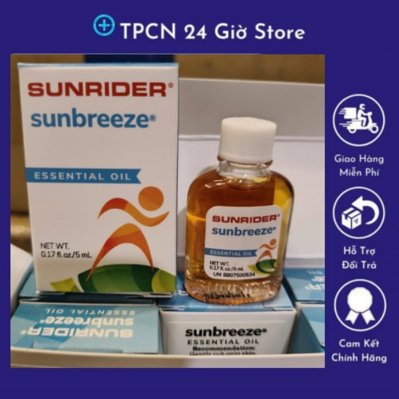 Combo 3 Chai - Tinh dầu thần thánh mỹ Sun Breeze của tập đoàn Sunrider nhập khẩu Mỹ.