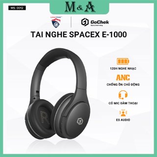 Tai nghe Bluetooth Gochek SpaceX E-1000, Chống Ồn Chủ Động, Pin Trâu, Có Mic, Đệm Tai Siêu Mềm