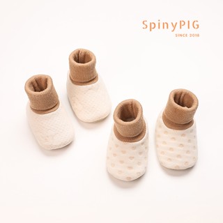 Giày tất cho bé gái bé trai 0-2 tuổi cotton dày ấm đế chống trơn trượt cho bé tập đi mùa đông
