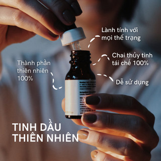 Tinh dầu bạc hà thiên nhiên nguyên chất - Xông phòng thơm mát, thư giãn, ngủ ngon - 10ml/ 50ml/ 100ml