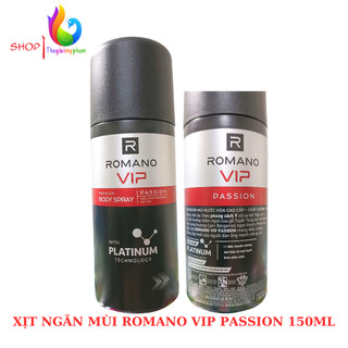 Xịt Ngăn Mùi Toàn Thân Romano 150ml Dành Cho Nam