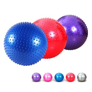 Bóng Tập Yoga Gai 65CM - 75CM  loại dày - 900g- 1000g( Tặng Kèm 1 Bơm Tay)