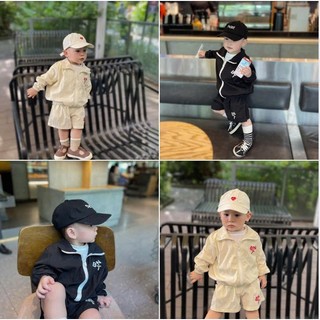 Set Quần Áo Gió BNT Kèm Mũ Cho Bé Trai Từ 6 - 22kg Ken Store