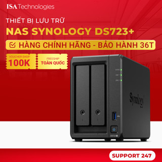 Thiết bị lưu trữ NAS Synology DS723+ 2bay