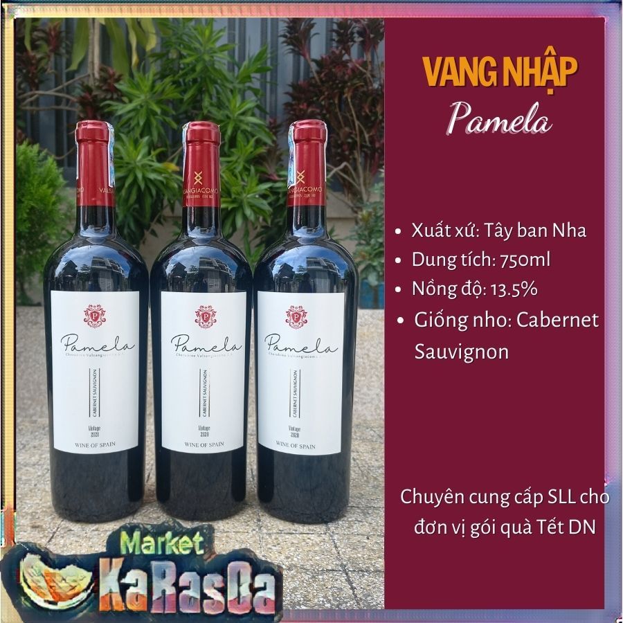 Vang Pamela Carbernet 13.5 750ml