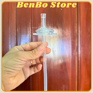 Ống hút thẳng/ Ống hút quả tạ cho bình sữa cổ rộng Moyuum, Grosmimi, Pigeon cho bé từ 6 tháng