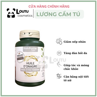 [AUTHENTIC-Loutu][Bill Pháp] Viên Uống Hoa Anh Thảo Hữu Cơ Nat & Form Huile D'Onagre  - 200 viên