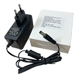  Nguồn adapter 12v-2a Linpech cho camera đầu an viên k+. 