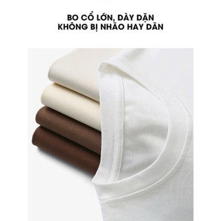 [ FULL TAG ] Áo Thun Trơn Cotton Premium Full Color, Áo Thun Trơn Unisex Form Đẹp