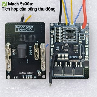 Mạch Pin Makita 21v Xả 90A - Có Cân Bằng, Sạc và Bảo Vệ Pin Lion 18650, Sạc Đầy Tự Ngắt