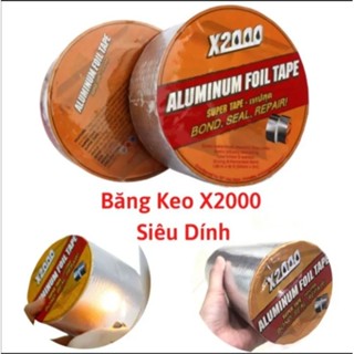 Băng Keo Chống Thấm X2000 Siêu Dính Rộng 5cm */10cm/15cm/20cm - Băng Keo Chống Thấm Dột Dán Tường
