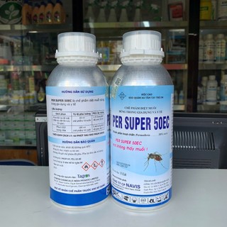 Sản phẩm kiếm soát muỗi và côn trùng Per Super 50EC nhôm - 1 lít (thùng 12)