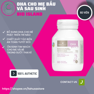 DHA Bầu Bioisland 60 viên date 2027