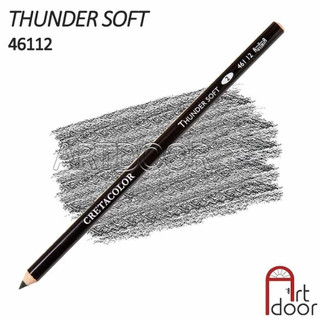 [ARTDOOR] Bút chì than Đen Thô CRETACOLOR Charcoal (cây lẻ)