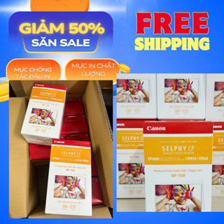  Giấy in ảnh canon rp108 cho máy in canon selphy cp1500 cp1200,cp1000,cp910,cp1300,cp820 
