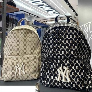 ( Chuẩn hãng ) Balo MLB NY Monogram Backpack Tiếu Chuẩn Hàn Quốc Full Tag Code JUN.BOUTIQUE