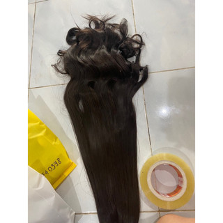 Tóc cột xoăn 60xm❤️freeship 50k❤️tóc xoăn đuôi cao cấp- hình thật