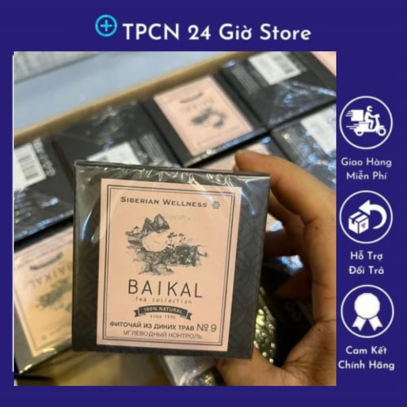 Trà tiểu đường N9 siberian Trà thảo mộc Baikal tea collection. Herbal tea