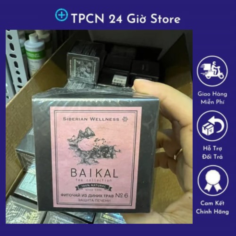 Trà giải độc gan N6 siberian Trà thảo mộc Baikal tea collection. Herbal tea №6