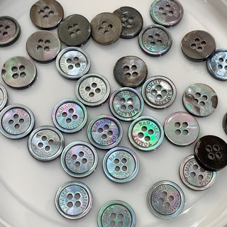 Nút cúc vỏ sò 10mm 9mm 15mm 20mm 11,5mm 12,5mm