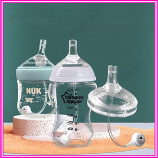 Ống tập hút bình sữa Nuk Nature Sence, Tommee Tippee có chống sặc, chống đầy hơi cho bé P21
