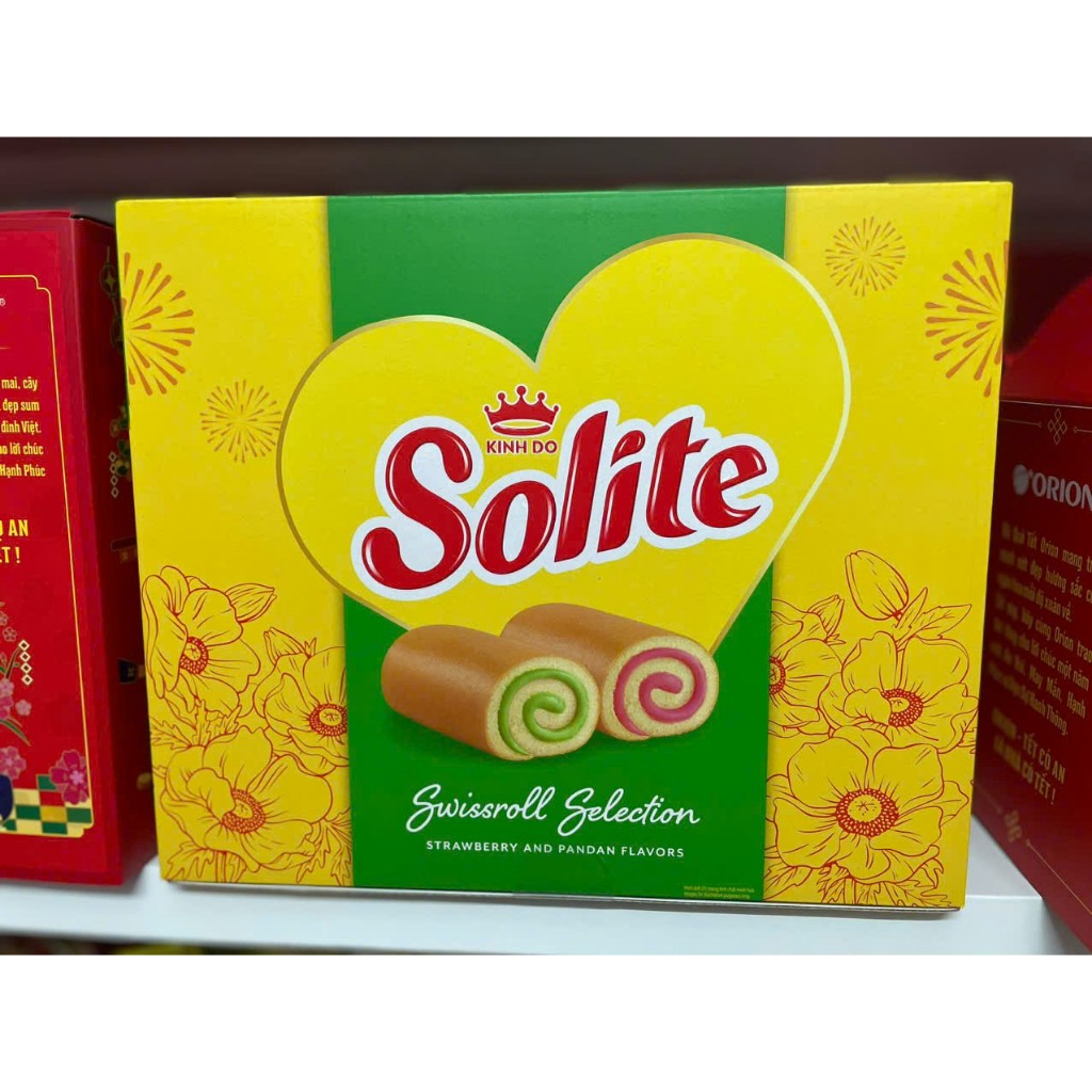 BÁNH BÔNG LAN CUỘN SOLITE 324G