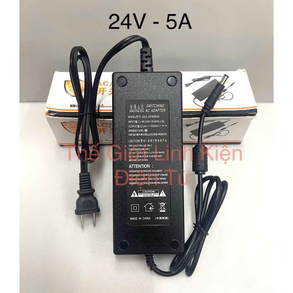 Nguồn Adapter ( 24V - 5A )