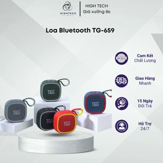 Loa bluetooth TG659 Portable, loa bluetooth mini TG-659 loa mini không dây nhỏ gọn có móc treo