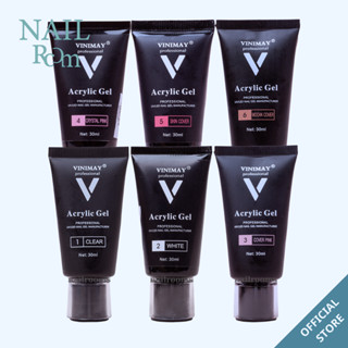  Gel gôm Vinimay 30ml - Tuýp gel nối móng đắp móng úp nhanh chắc bền đẹp 