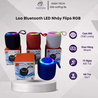 Loa Bluetooth FLIP 6 RGB Giá Rẻ Âm Thanh Hay, Loa Không Dây FLip6, Loa Mini Có Dây Treo, Nhỏ Gọn