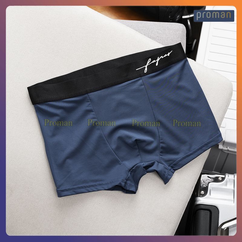Quần lót nam thun lạnh boxer cao cấp, quần sịp nam co dãn 4 chiều SD07 - PROMAN