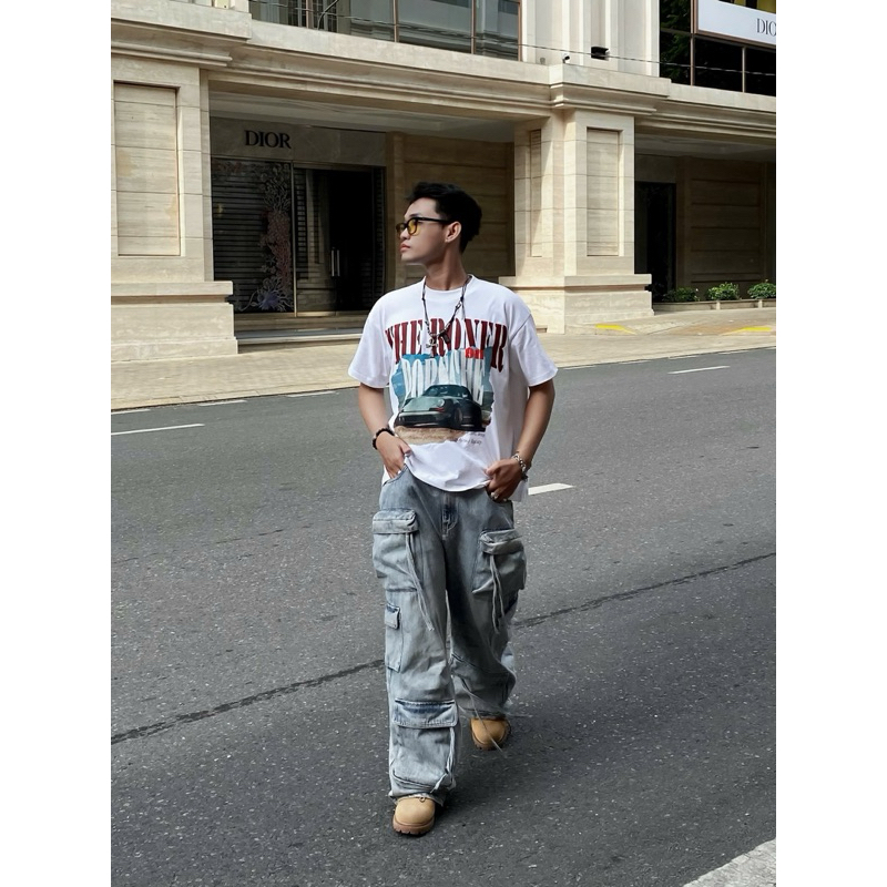  Áo thun BOXY "Por911" THE RONER 100% Cotton Local Brand Unisex Form Rộng | BigBuy360 - bigbuy360.vn