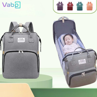 (Kèm nôi) Balo bỉm sữa Sunshine đa năng kết hợp nôi gấp gọn giữ nhiệt nhiều ngăn chống nước cao cấp VABA