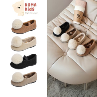 [SALE] Giày tiểu thư cho bé gái xinh xắn, giày bệt phong cách Hàn Quốc ĐẾ MỀM Kuma Kids KBB07 HaBu