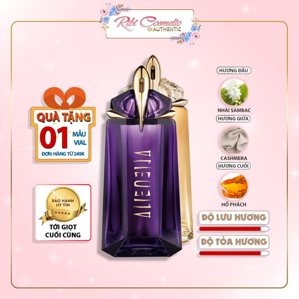 Alien Edp | Alien Goddess| 2.5.10ml| Nước hoa nữ | Ribicosmetics