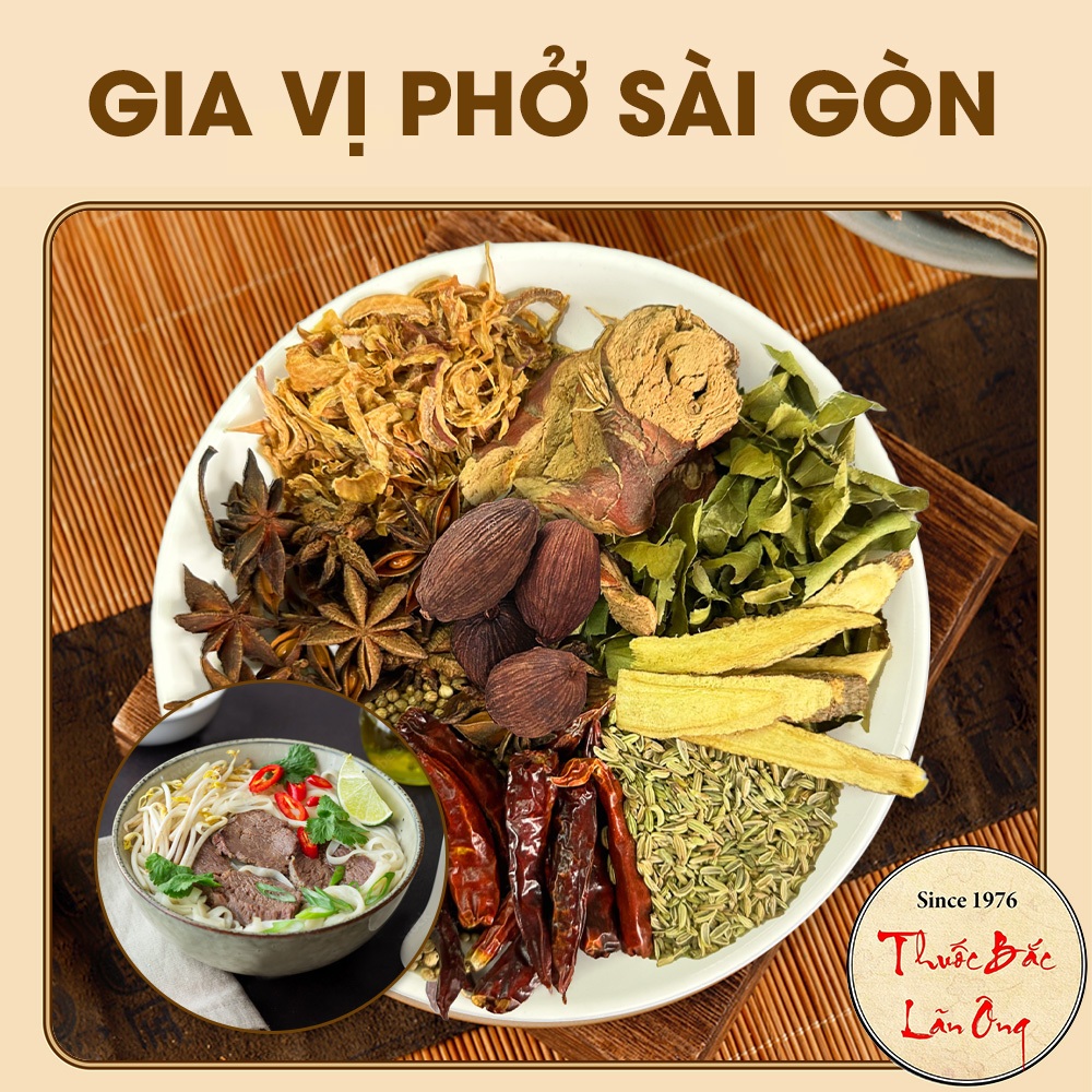 Gia vị phở Sài Gòn (Hương thơm chuẩn vị phở)