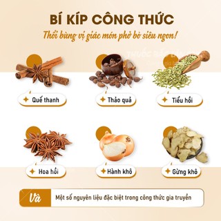 Gia vị phở Sài Gòn (Hương thơm chuẩn vị phở)