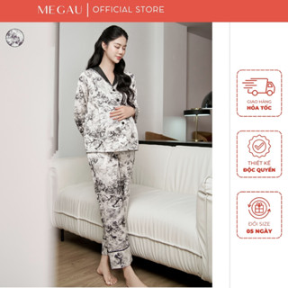 REVER - Set đồ ngủ dài tay cho mẹ bầu và sau sinh thương hiệu MEGAU