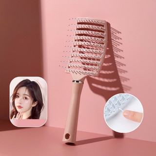 Lược chải tóc massage da đầu, tạo phồng siêu tiện dụng