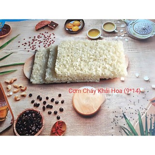 Cơm cháy khô Khải Hoa(100% Nếp thơm) 1kg (16-17 miếng)