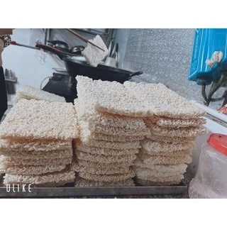 Cơm cháy khô Khải Hoa(100% Nếp thơm) 1kg (16-17 miếng)