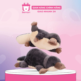 Gấu bông thú mỏ vịt Bemori thú nhồi bông thú mỏ vịt platypus giơ chân mềm mịn cao cấp