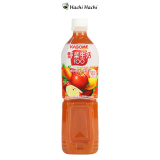 Nước ép rau củ quả nguyên chất Kagome Apple Salad 720ml - Hachi Hachi Japan Shop