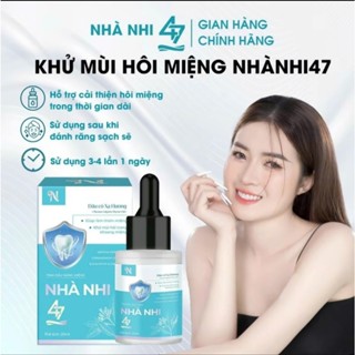 Serum Khử Mùi Hôi Miệng Nhà Nhi 47 Chứa Tinh Dầu Thơm Miệng Sạch Nướu, Răng, Tránh Mảng Bám Vôi Răng