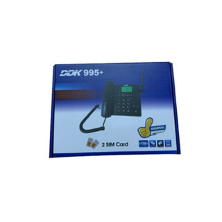 Máy điện thoại bàn lắp 1 sim full mạng Có Tiếng Việt