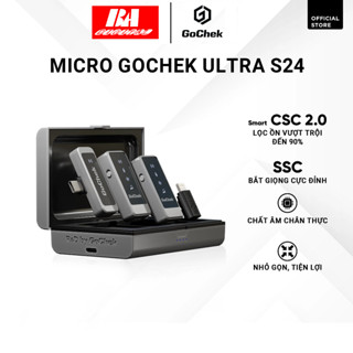 Micro thu âm không dây GoChek Ultra S24