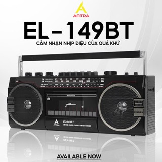 [TẶNG USB HOẶC BĂNG] Đài Radio Cassette Nhật Bản EL-149 BT Bắt Sóng Khỏe, Kết Nối Bluetooth, Thẻ Nhớ