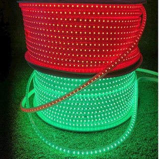 Cuộn 100M LED Dây 220V 2835 120LED/M Lõi đồng chống cháy nổ