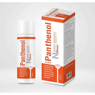 Xịt bỏng panthenol nano silver dành cho bỏng bô, nước sôi dầu mỡ, hóa chất, hơi nóng, vết rám nắng, dịu da khi bỏng