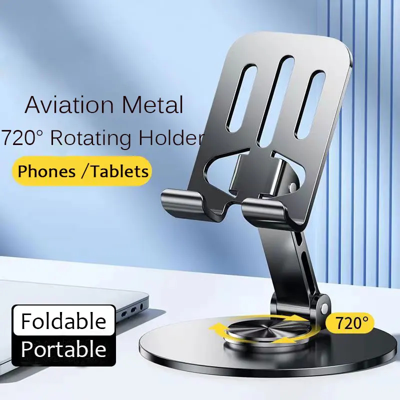 TZUZL Z02 Giá đỡ điện thoại di động bằng kim loại giá đỡ điện thoại di động gấp xoay 360 độ | BigBuy360 - bigbuy360.vn